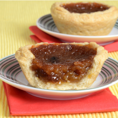 Butter Tarts with Raisins (6 per tray)